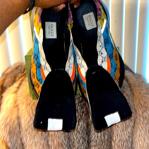 Gucci, luxurious multicolored gym shoes, a rare find They’re sold out! - Picture 7 of 8